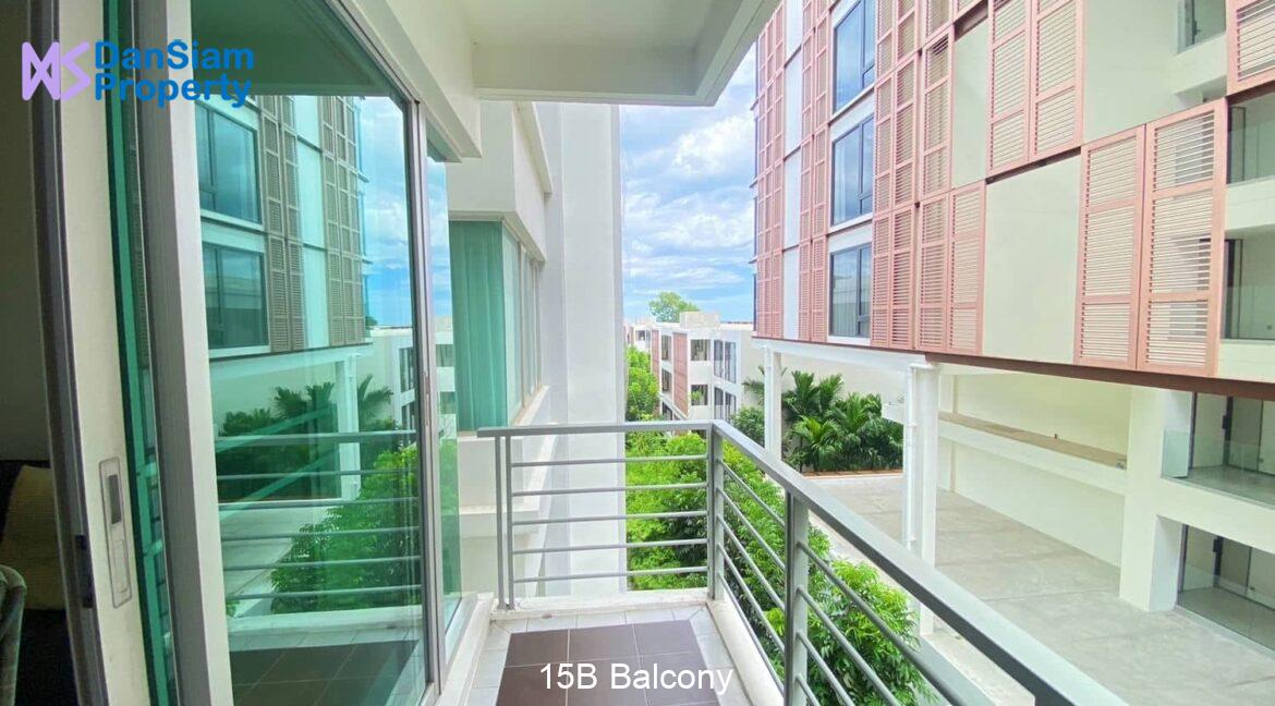 15B Balcony