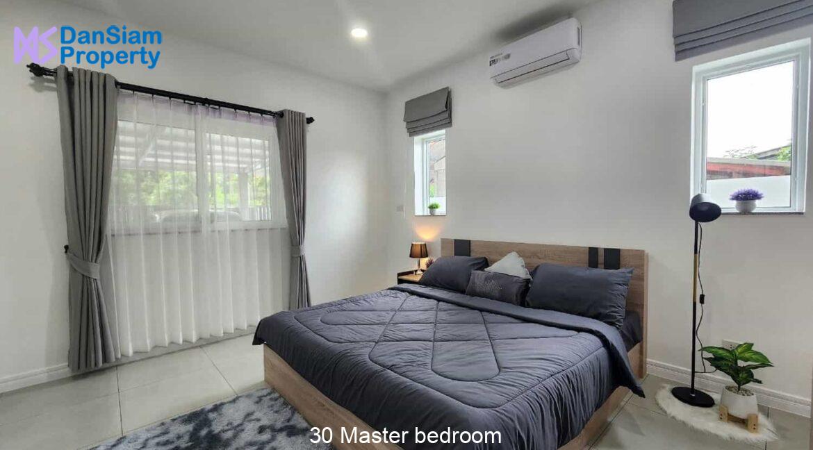 30 Master bedroom