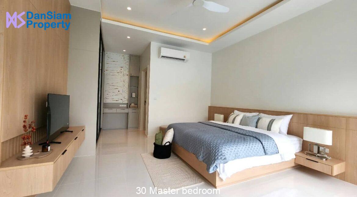 30 Master bedroom