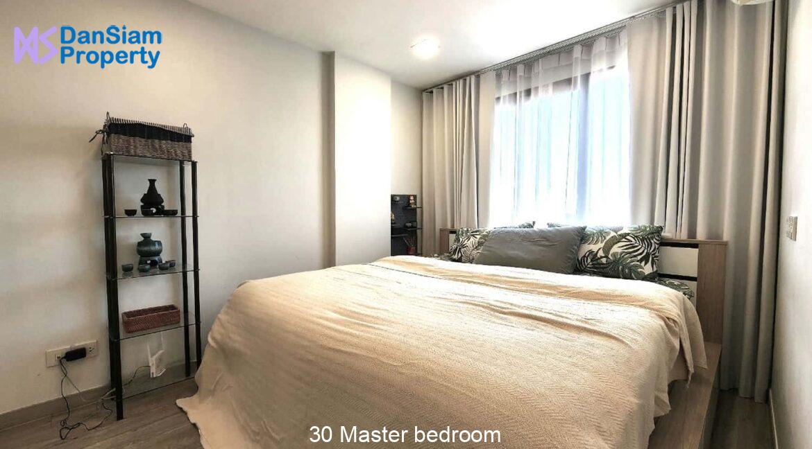 30 Master bedroom