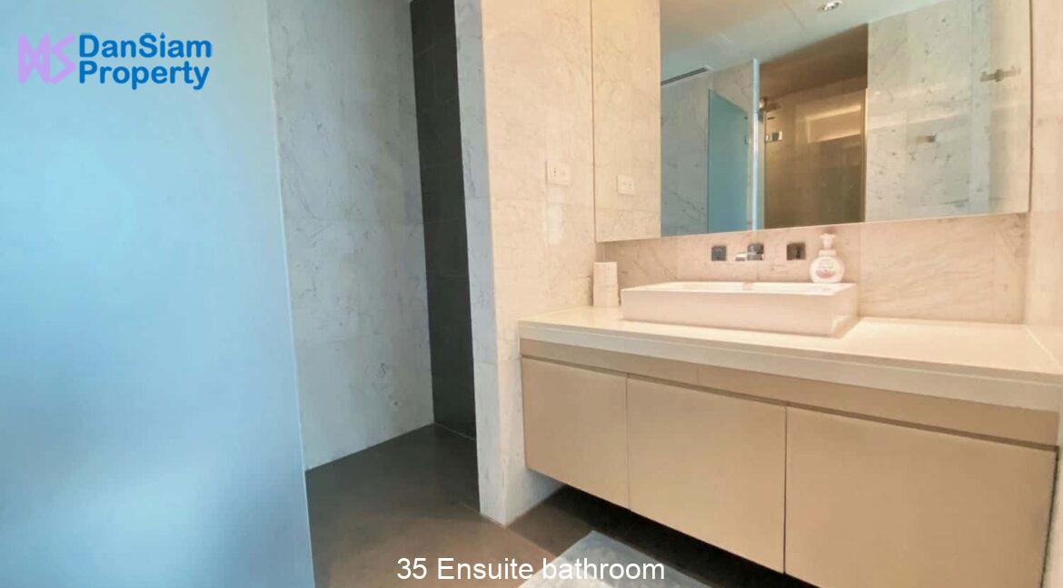 35 Ensuite bathroom