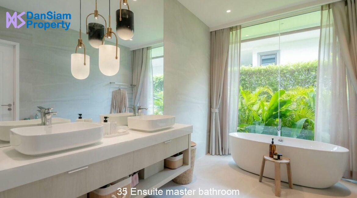 35 Ensuite master bathroom