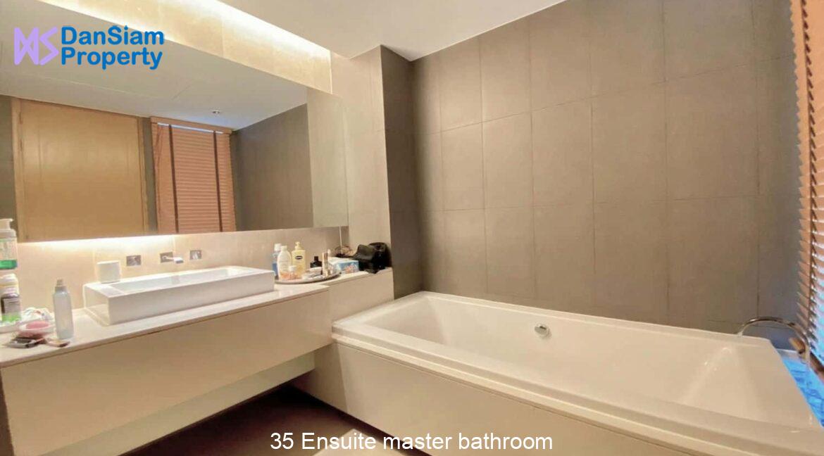 35 Ensuite master bathroom