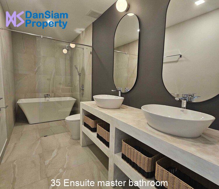 35 Ensuite master bathroom