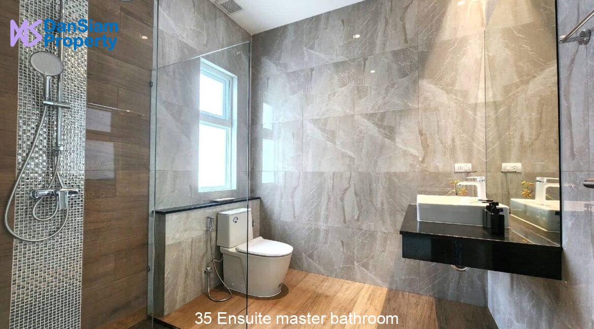 35 Ensuite master bathroom