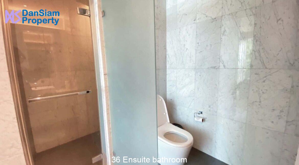 36 Ensuite bathroom