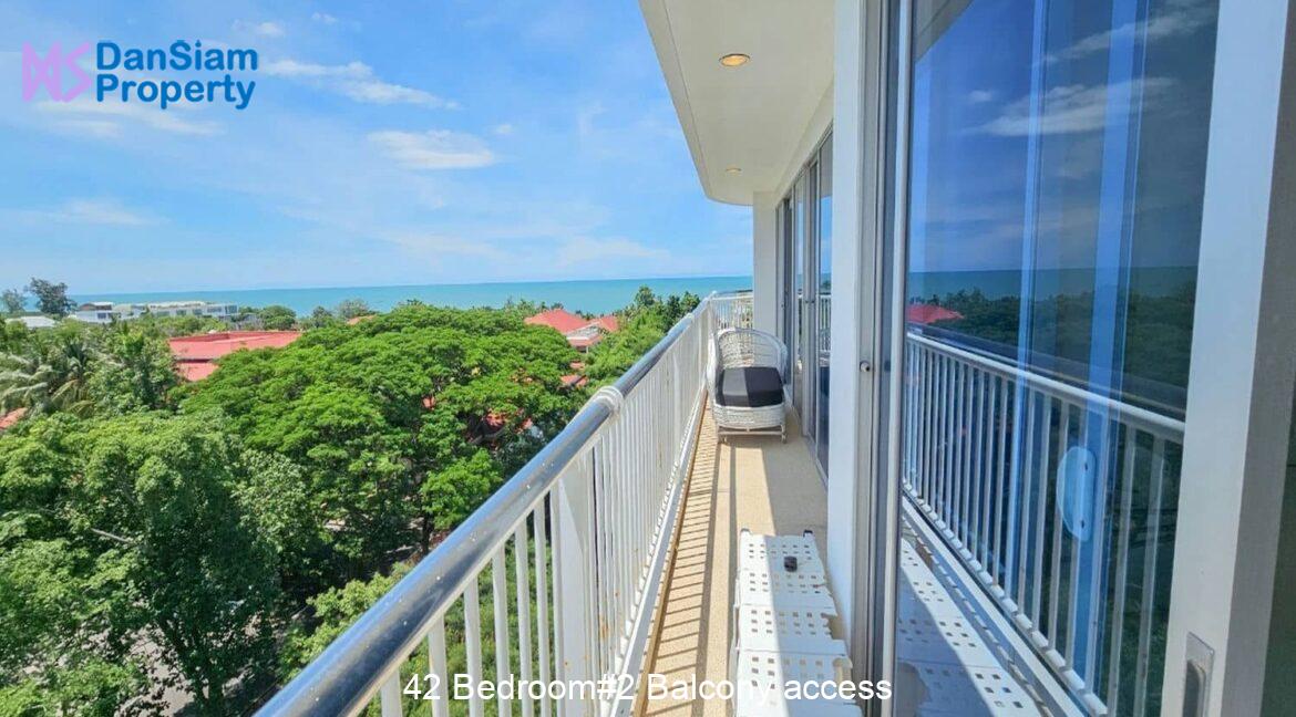 42 Bedroom#2 Balcony access