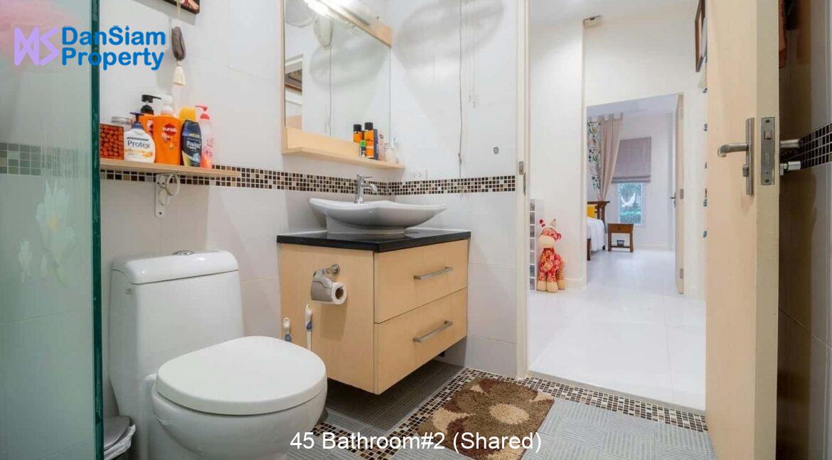 45 Bathroom#2 (Shared)