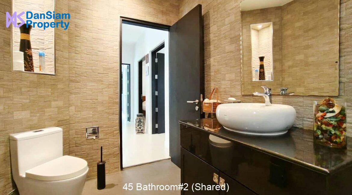 45 Bathroom#2 (Shared)