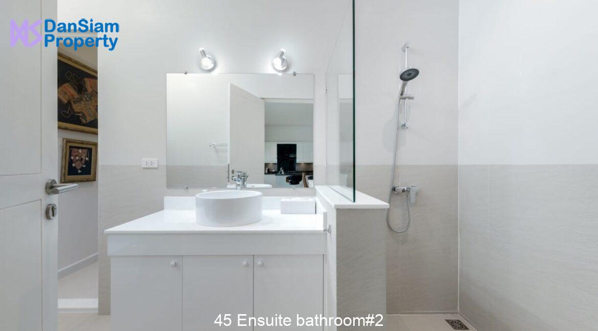 45 Ensuite bathroom#2