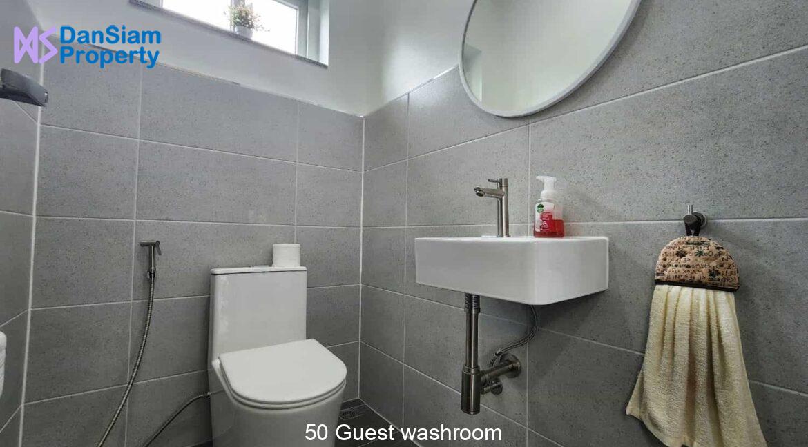 50 Guest washroom