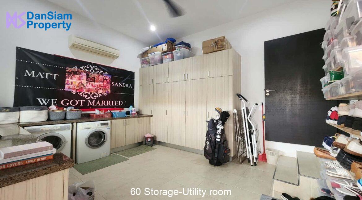 60 Storage-Utility room