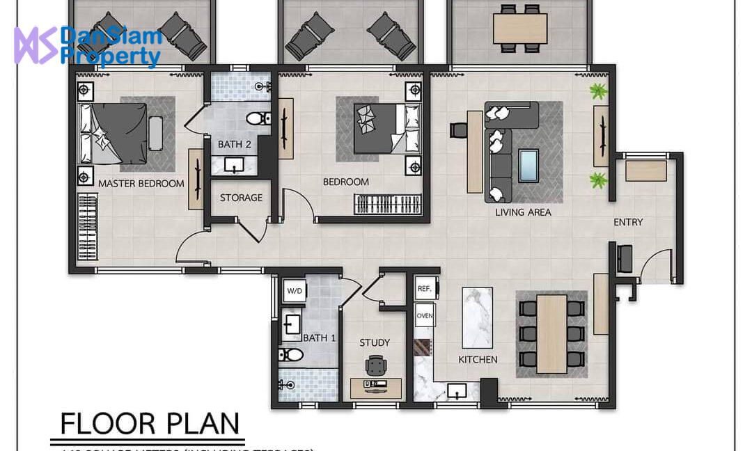 70 Condo Floorplan