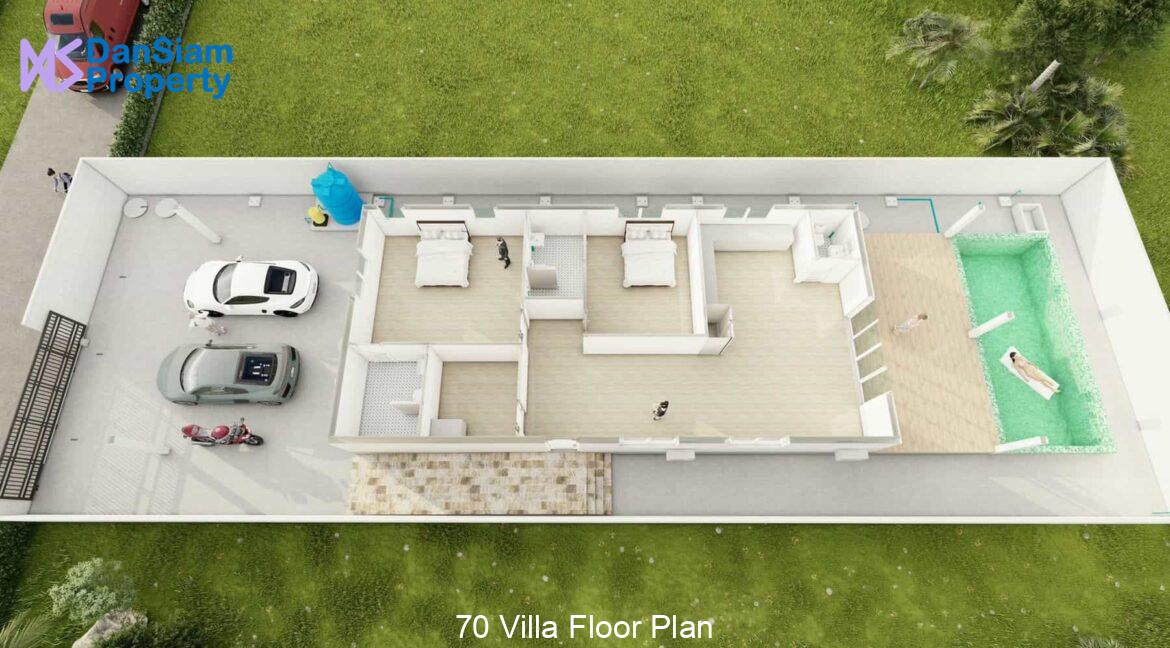 70 Villa Floor Plan