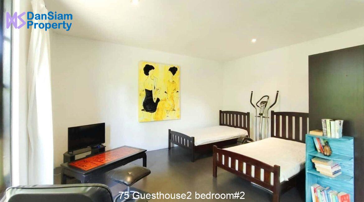 75 Guesthouse2 bedroom#2