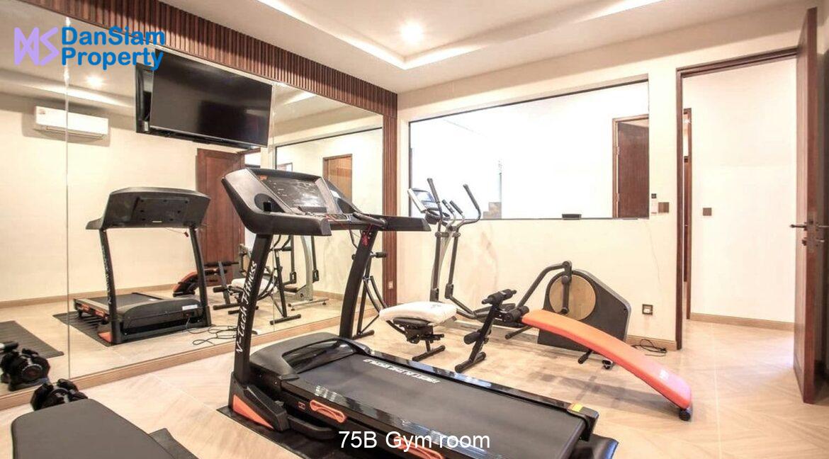 75B Gym room