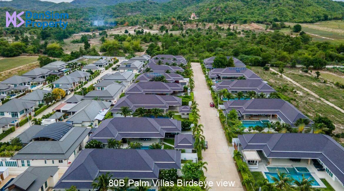 80B Palm Villas Birdseye view