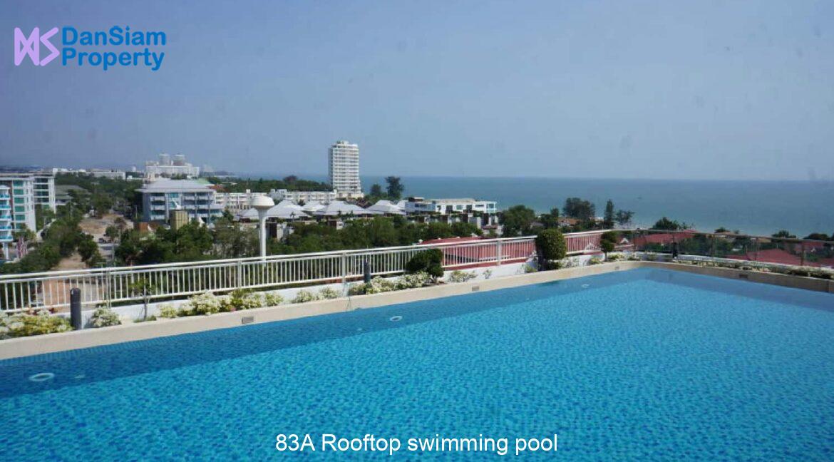 83A Rooftop swimming pool