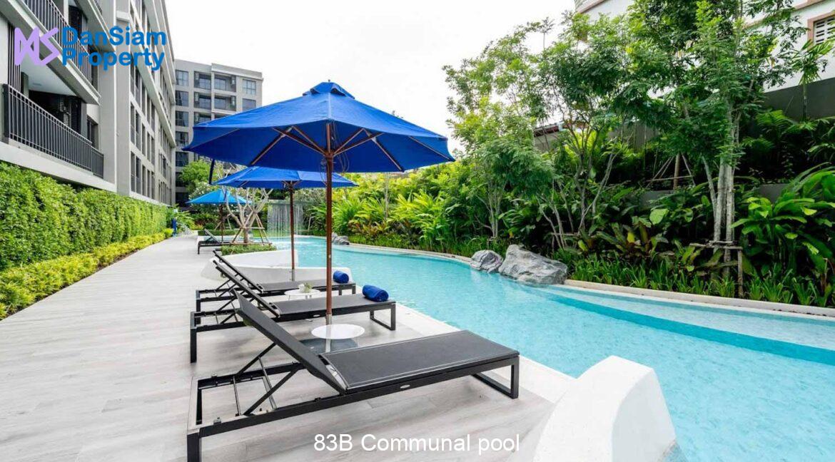 83B Communal pool