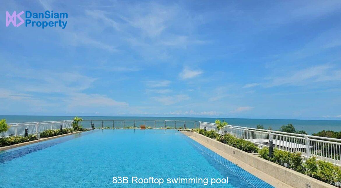 83B Rooftop swimming pool