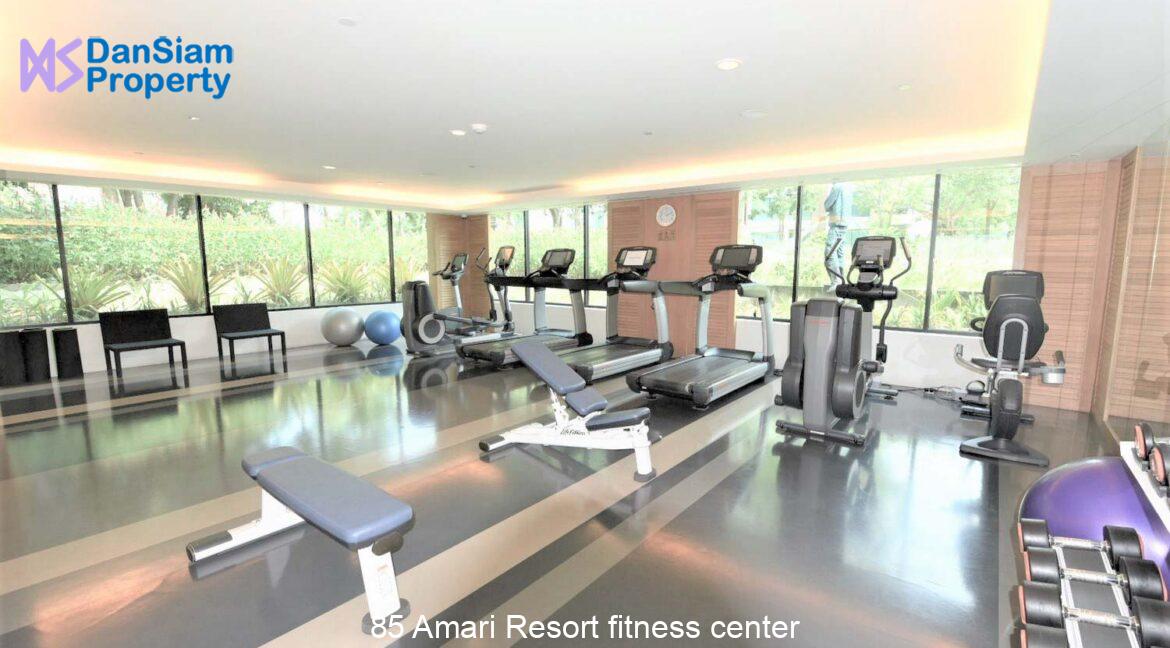 85 Amari Resort fitness center