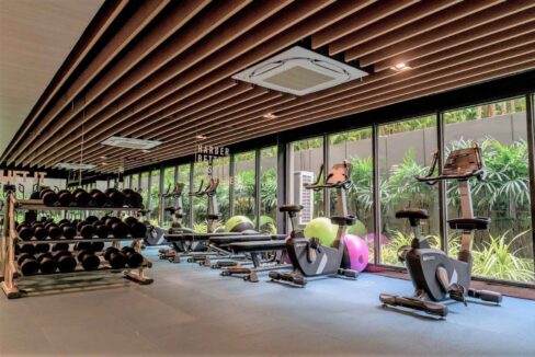 85 Communal fitness room