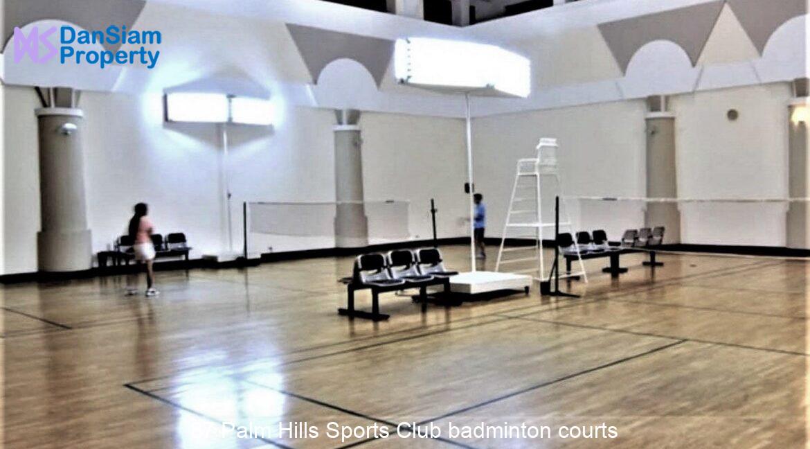 87 Palm Hills Sports Club badminton courts