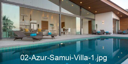 Luxury Samui 4-Bedroom Seaview Villa at Azur Samui