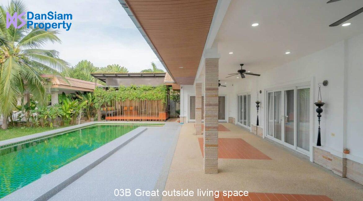 03B Great outside living space