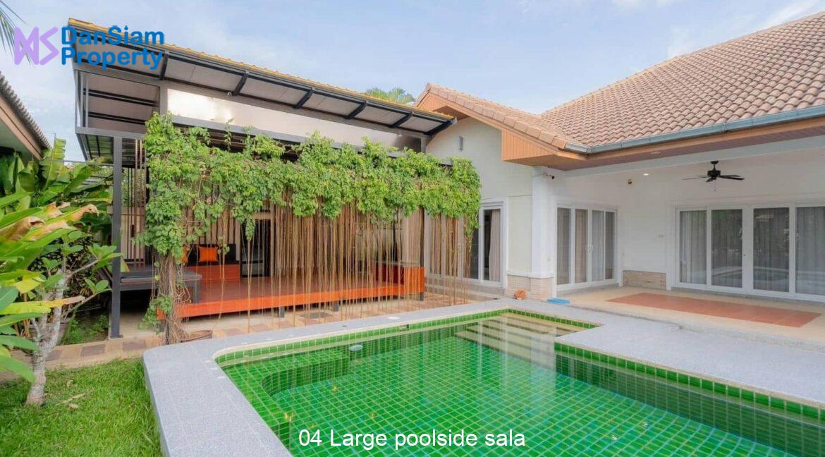 04 Large poolside sala