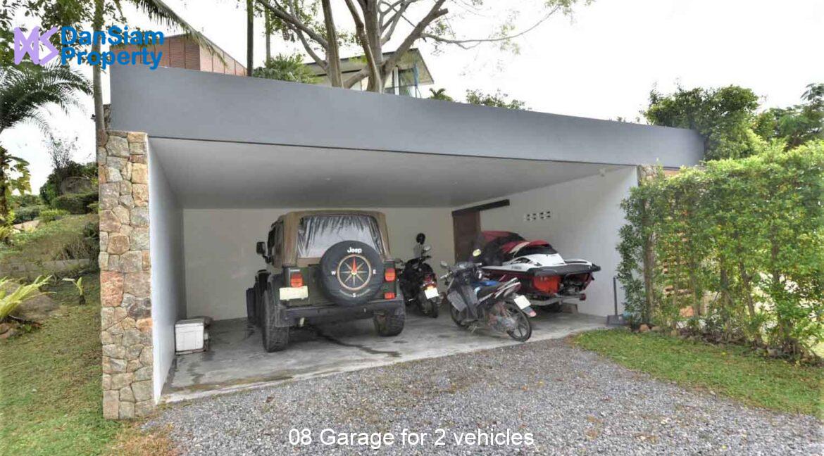 08 Garage for 2 vehicles