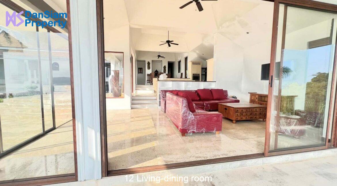 12 Living-dining room