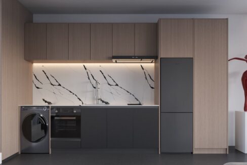 25 Fully fitted EU-style kitchen