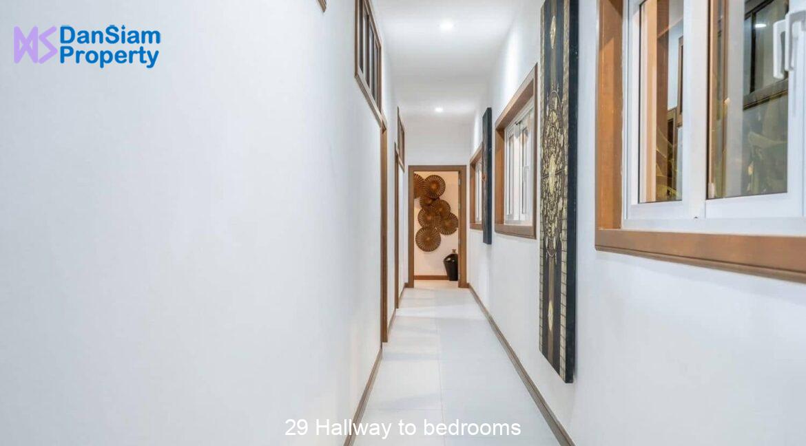 29 Hallway to bedrooms