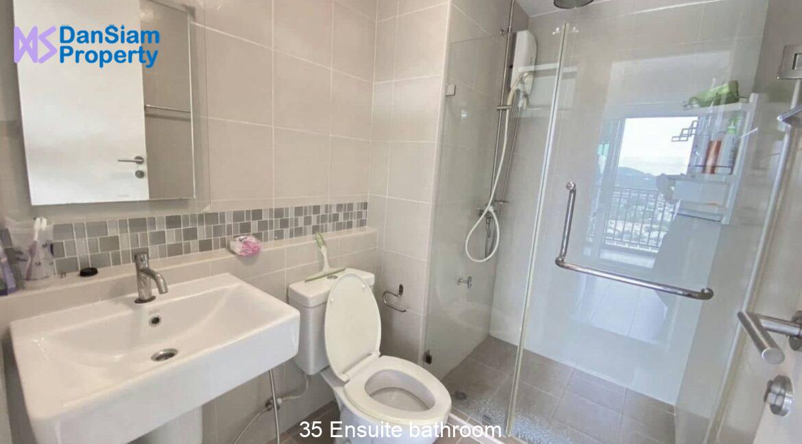 35 Ensuite bathroom