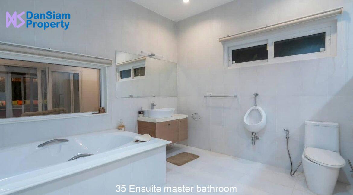 35 Ensuite master bathroom