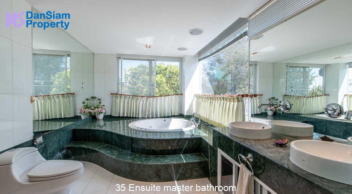 35 Ensuite master bathroom