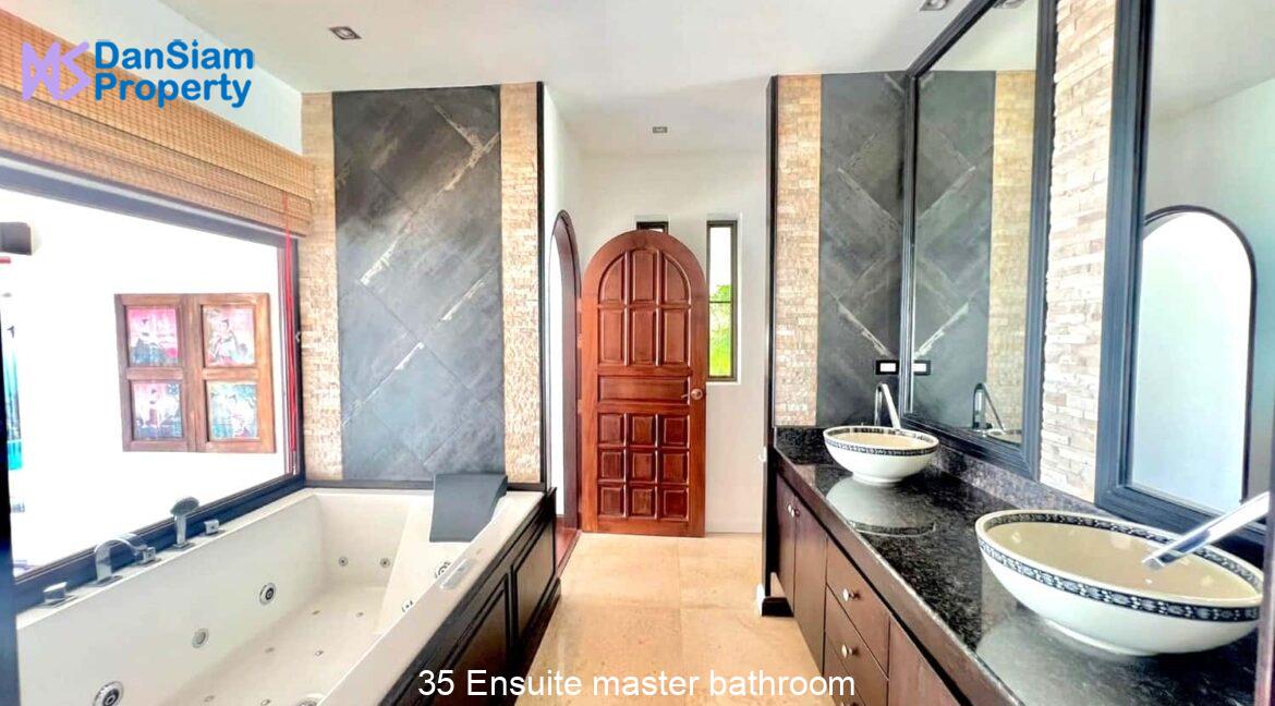 35 Ensuite master bathroom