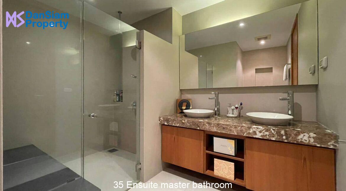 35 Ensuite master bathroom