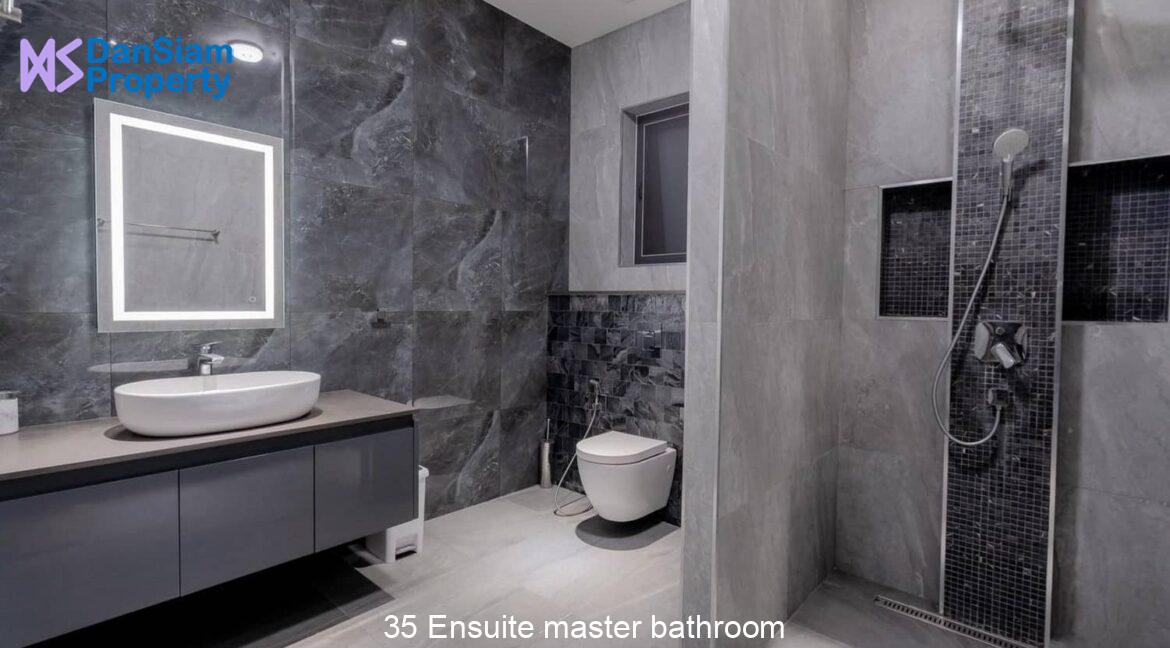 35 Ensuite master bathroom