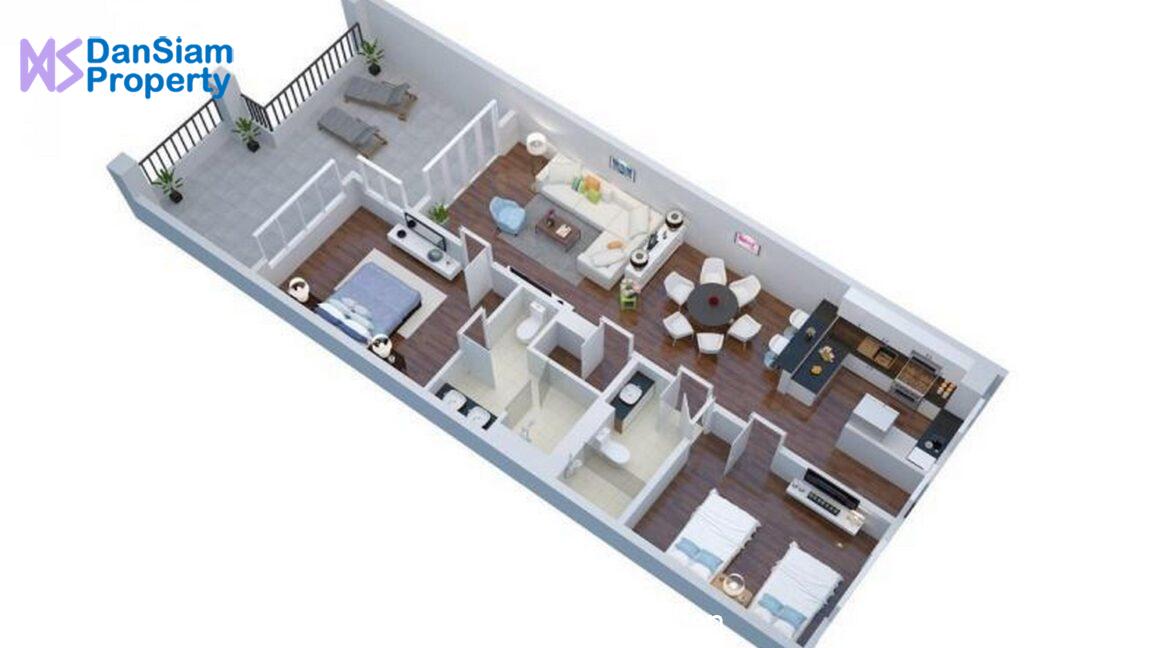 71 Condo Floorplan