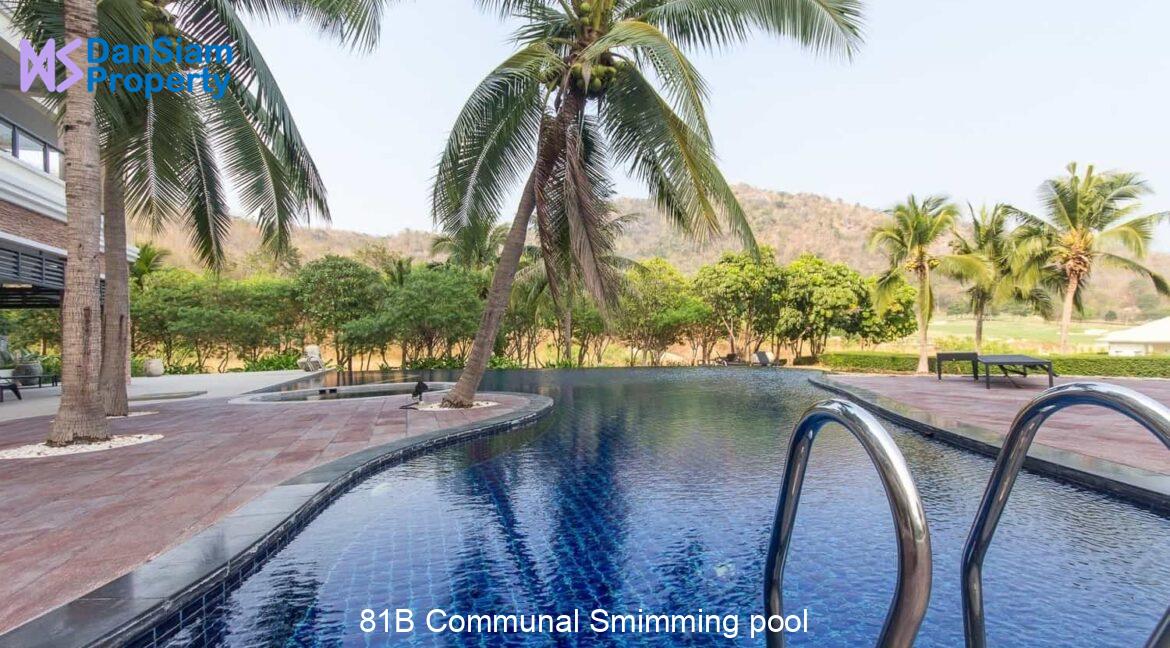 81B Communal Smimming pool