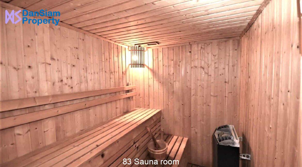 83 Sauna room