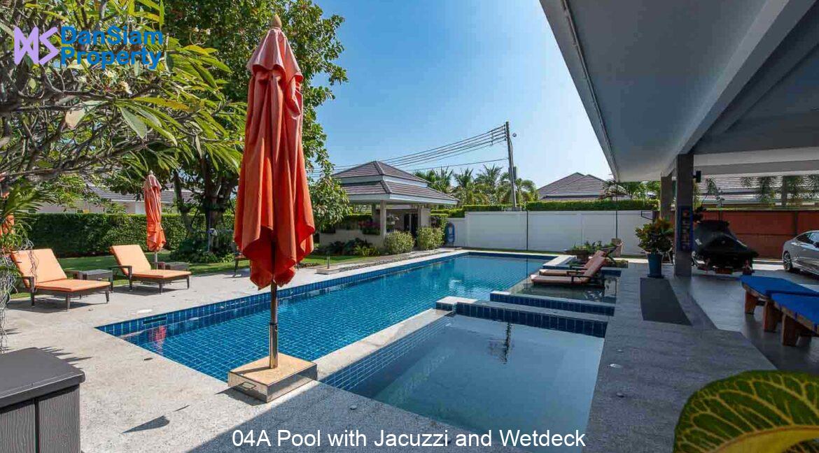 04A Pool with Jacuzzi and Wetdeck