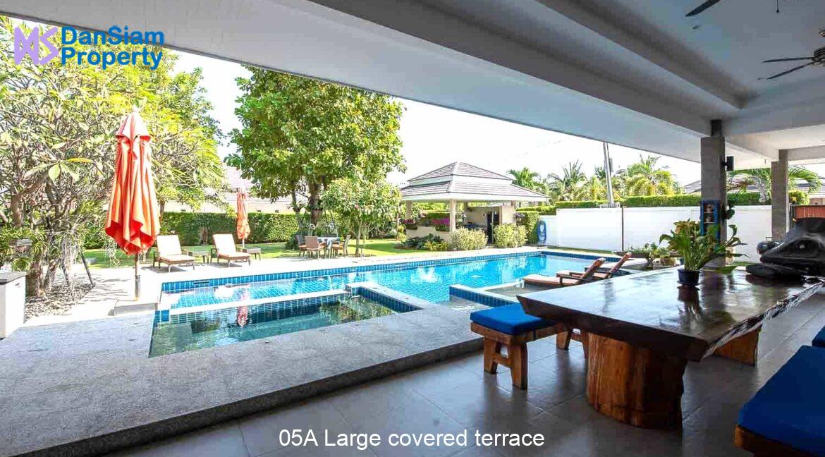 05A Large covered terrace