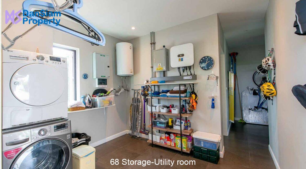 68 Storage-Utility room